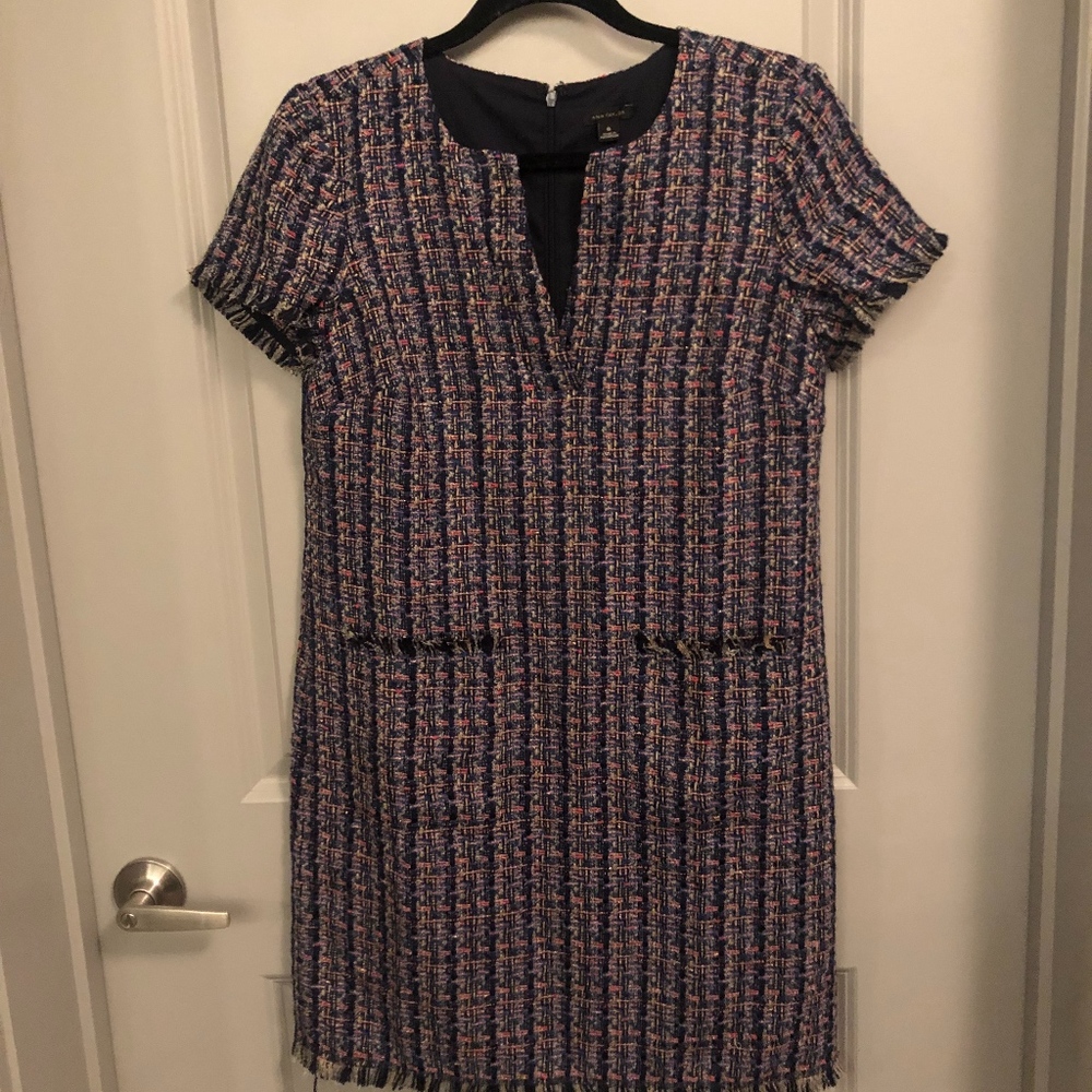 Ann Taylor Tweed Dress